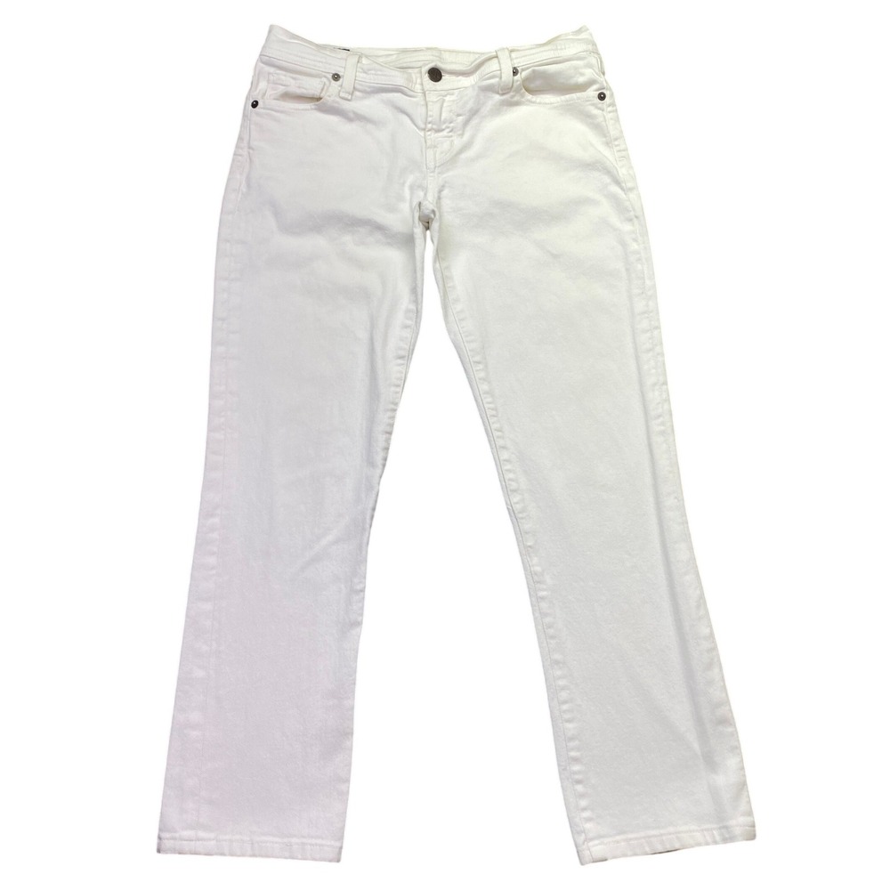 Citizens of Humanity Ingrid 002 Low Waist Flare White Jeans Size 28 002-133